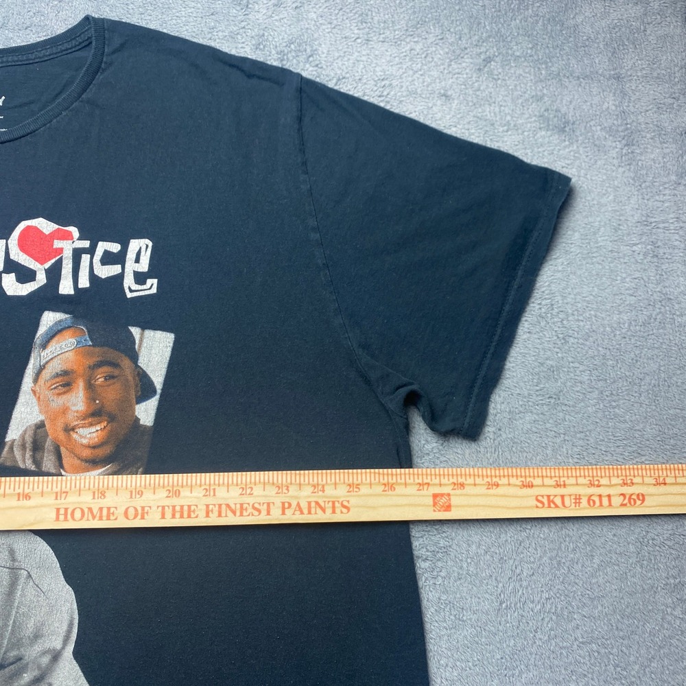 Tupac Tshirt Mens 3XL Black Poetic Justice Shakur 90s Movie Tee Chemistry - Picture 4 of 6